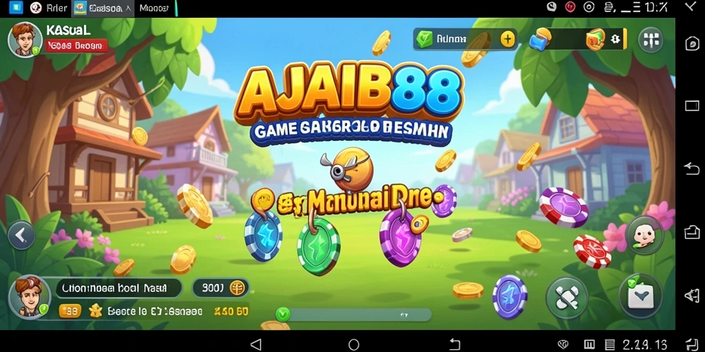 Tampilan antarmuka AJAIB88 yang menarik dan intuitif.