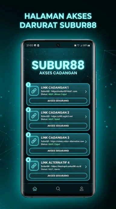 Tampilan link alternatif subur88